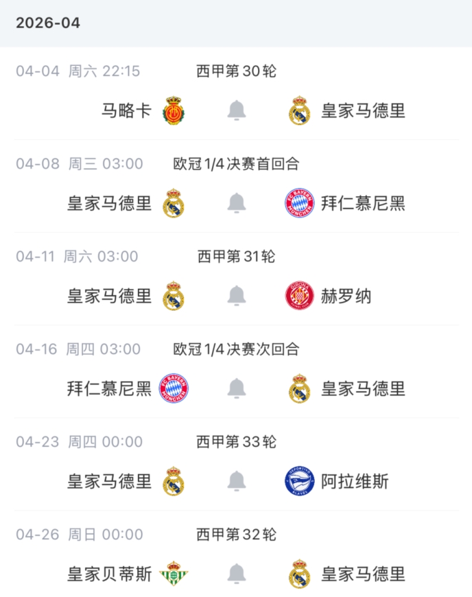 皇马上诉遭驳回 巴尔韦德确定停赛一轮