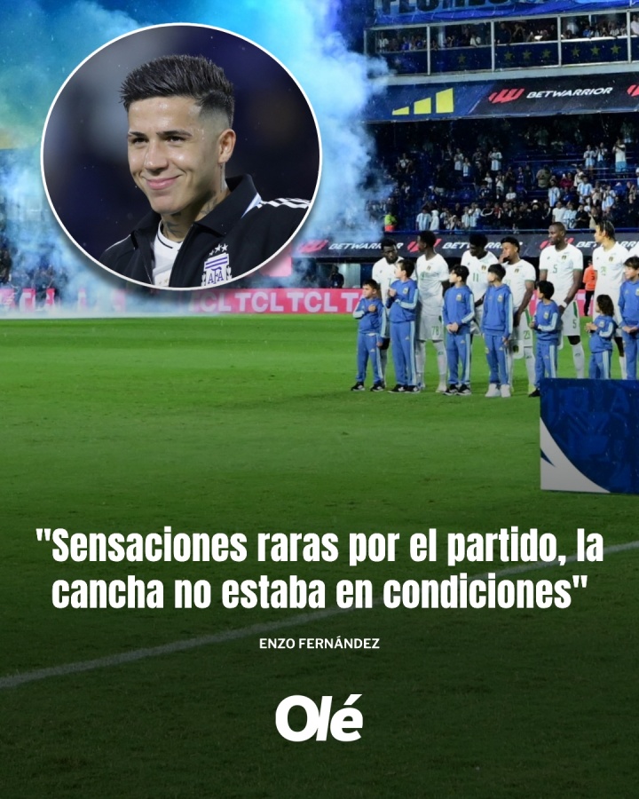 恩佐赛后批糖果盒草皮 博卡官方强硬回应称状况良好 恩佐赛后批糖果盒草皮 博卡官方强硬回应称状况良好