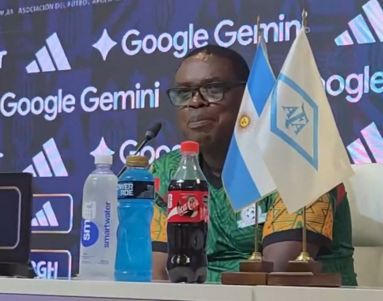 赞比亚主帅直面世界冠军 坦言孩童亦能背出阿根廷首发