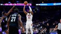 骑士客胜爵士送对手六连败 莫布里米切尔同砍34分 哈登14助攻盘活全队