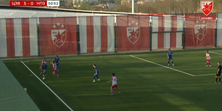 万项红星U17首发双助攻 球队五球大胜