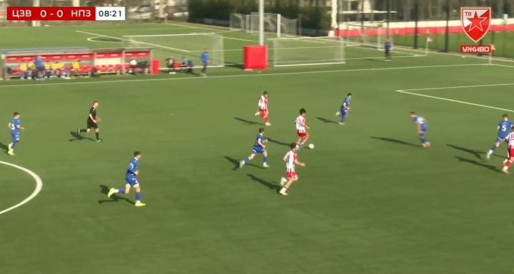 万项红星U17首发双助攻 球队五球大胜