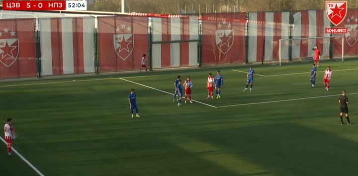 万项红星U17首发双助攻 球队五球大胜