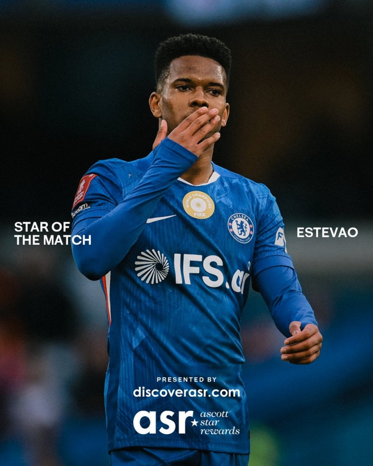 埃斯特旺传射主导七球狂胜 获评蓝军足总杯队内最佳