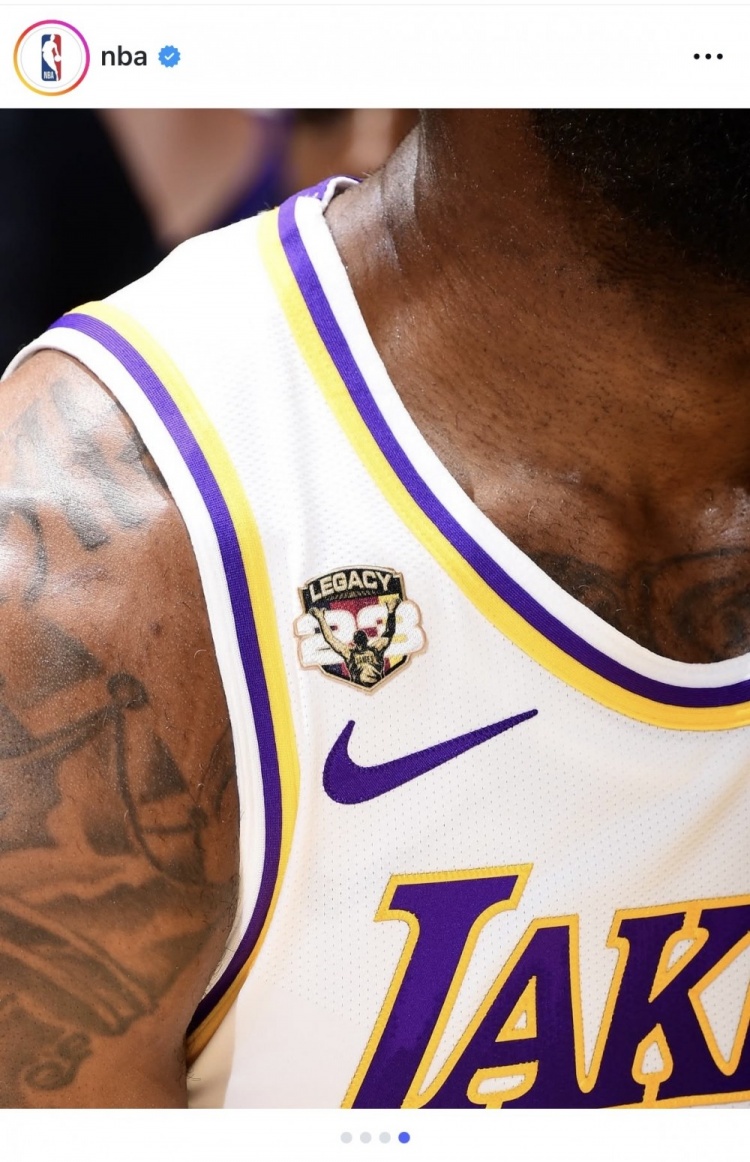 詹姆斯常规赛收官战身披纪念补丁球衣 转发社媒致敬生涯第23季