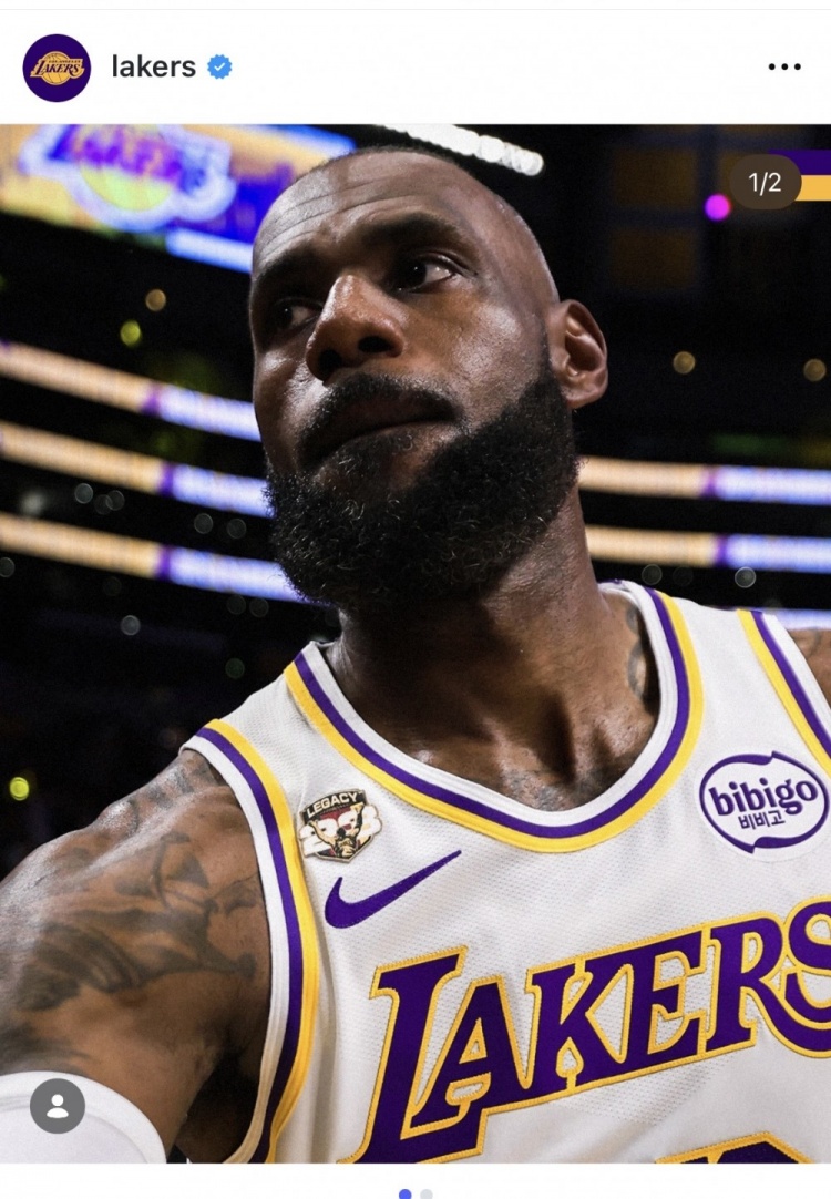 詹姆斯常规赛收官战身披纪念补丁球衣 转发社媒致敬生涯第23季