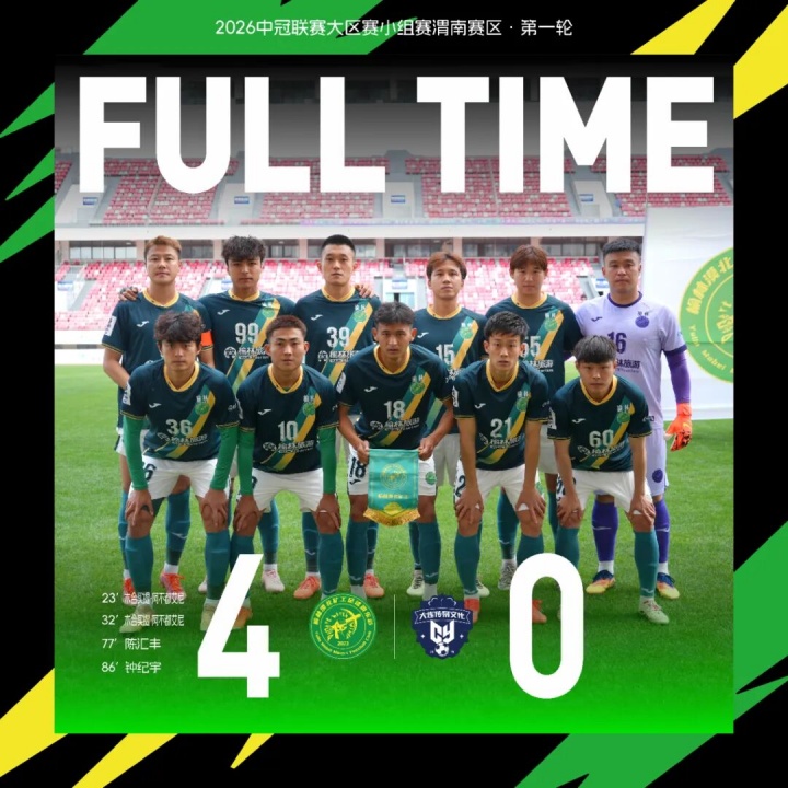 木合买提梅开二度 榆林矿工旅投4-0大连传易取开门红