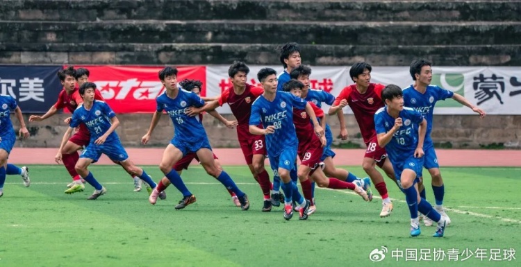 中青赛U17区域联赛落幕：山东泰山七战全胜零失球 重庆南开全胜压上港